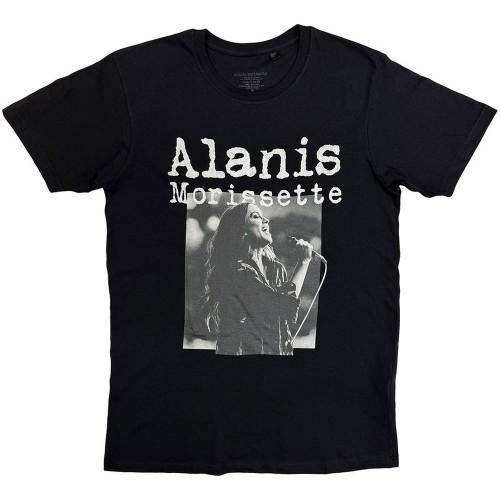 Alanis Morissette Unisex Adult Singing Photo T-Shirt