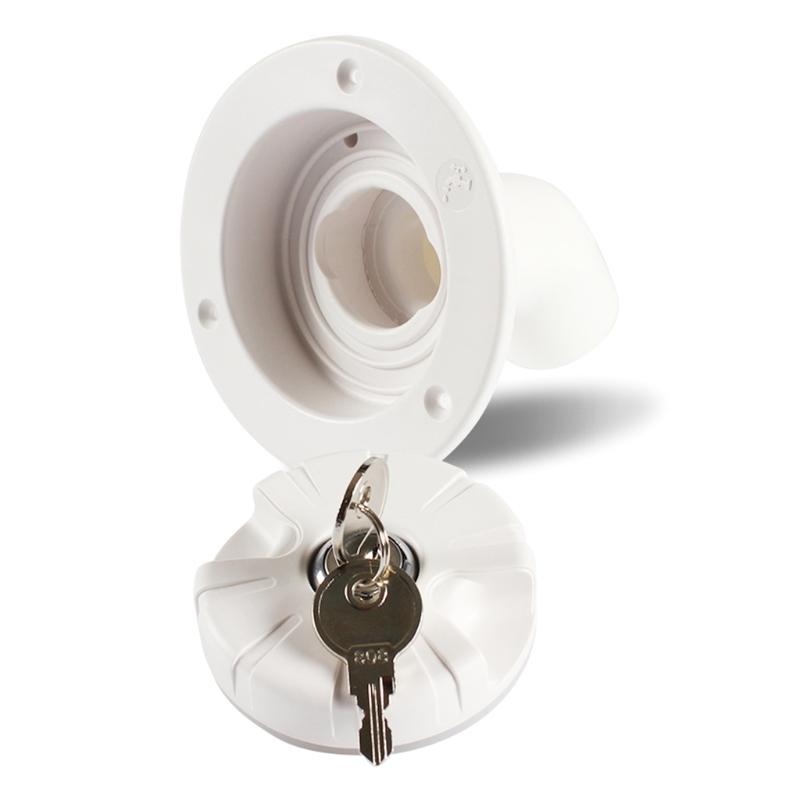 for Fresh Water Fill for Hatch Inlet Filter with Keys Lockable for RV Boat for Camper Trailer Accessorie