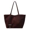 Fashion Lazy Wind Tote Bag Women's New Large Capacity Mother and Child Bag Casual Retro Underarm Shoulder Bag