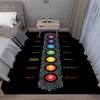 Коврик для йоги и медитации Rainbow 7 Chakra, декоративный коврик для гостиной, для дома, спальни, нескользящий коврик для кухни, моющийся коврик для ванной