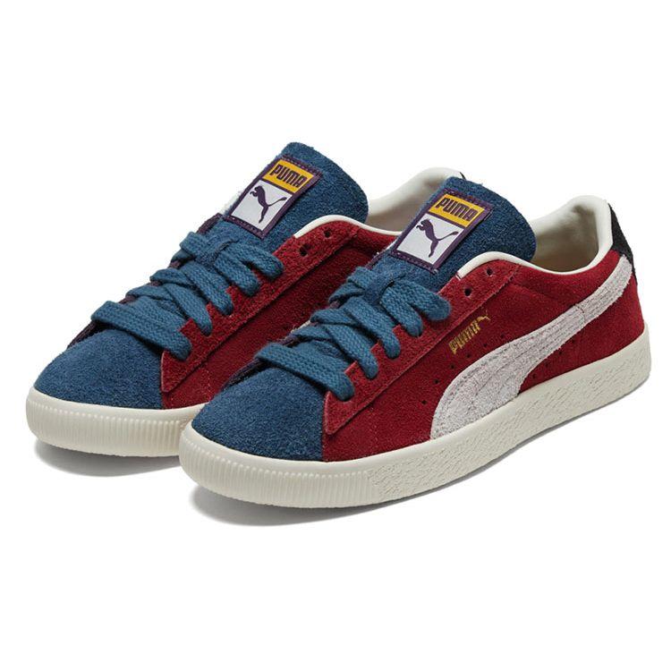 Puma Кроссовки унисекс Suede Vintage WTFormstrip - Intense Red Sweet Grape Multi-Color Intense-Blue 382657-02