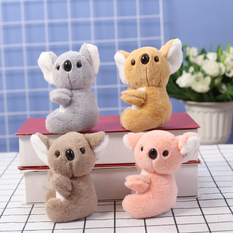 Альпака Маленький Подвеска Плюшевая Игрушка Милый Брелок для Сумки Кукла Украшения Верблюд Лошадь Халат Медведь