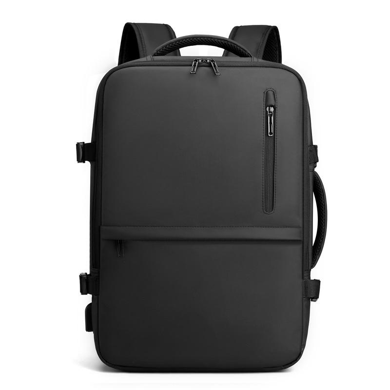 Men's Expandable Waterproof Double Shoulder Travel Backpack - Large Capacity & Multifunctional