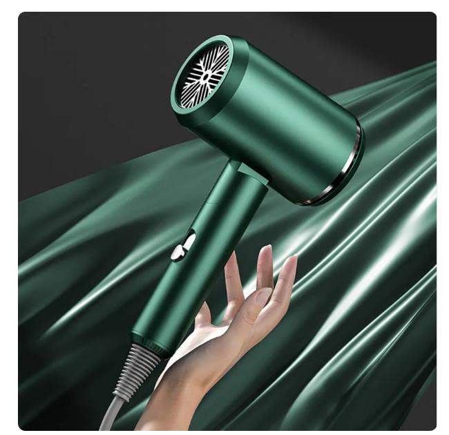 Новый электрический фен со складной ручкой, гладкий горячий холодный ветер, мини-фен для бытовой техники, инструменты для личной гигиены