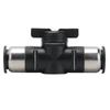 Push To Connect Straight Union Ball Valve Quick Release Pneumatic Ball Valve for Pneumatic Tools