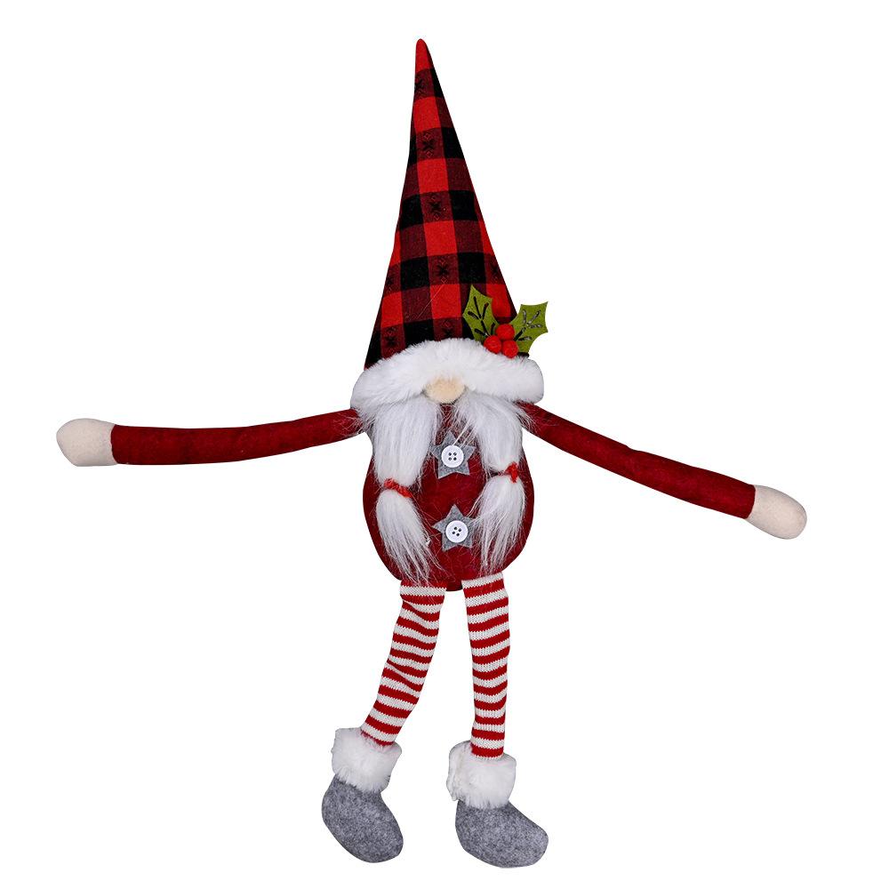 Товары для дома Рождественские украшения Пряжка для штор Лес Старик Пряжка для штор Безликая кукла Европейский стиль Веревка для штор Дверная вешалка