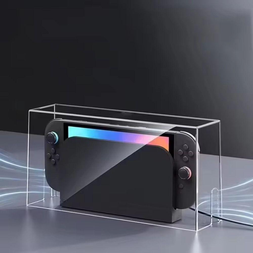 Transparent Dust Cover Acrylic Protector Case for Nintendo Switch2 Game Accessories