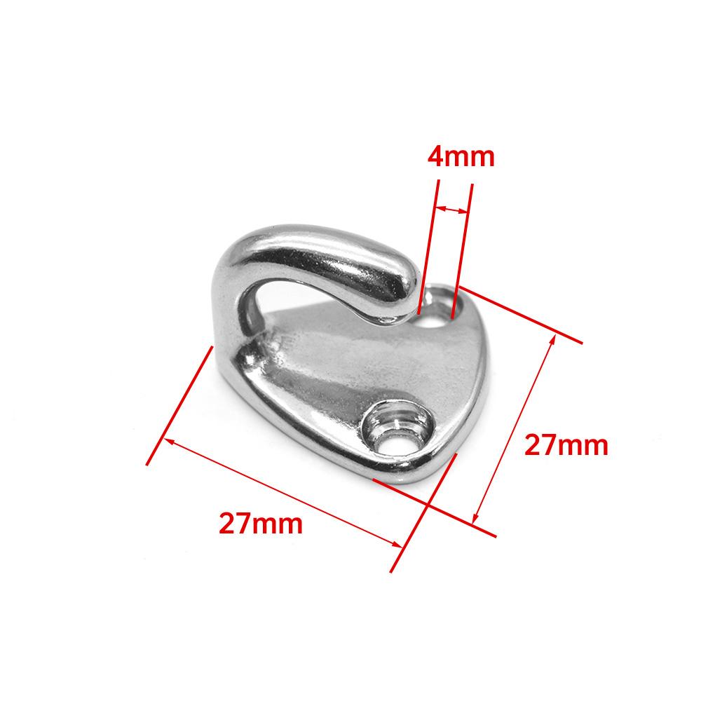 316 нержавеющая сталь лодка пружинный замок крюк 5 шт кранец защелка крепление трос крюк крюк глаз парус буксир судно морское оборудование