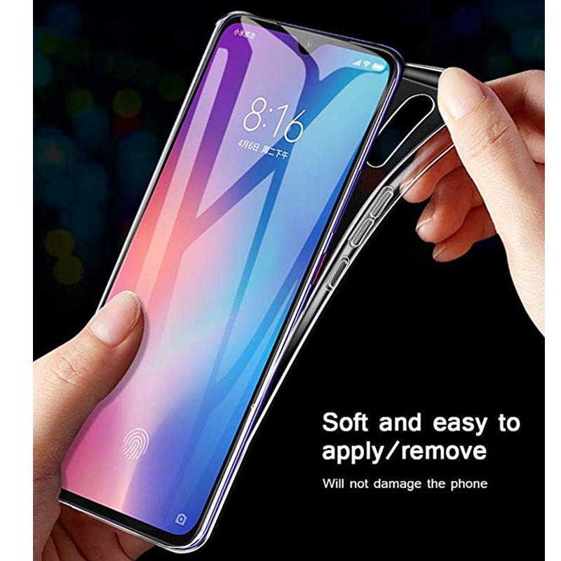 Прозрачный мягкий чехол из ТПУ для Huawei Honor 20 20S 10i 10 Lite 9X Pro 8C 8S 8A 8X View 30 20 10