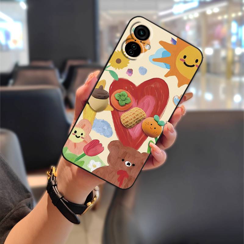 Silicone Cartoon Phone Case For Tecno Camon19/19Pro 4G Waterproof Graffiti Full Wrap Back Cover Phone Pouch Soft Case