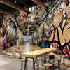 3d Street Graffiti Wallpaper Restaurant Bar Ktv Background Wall Mural Creative Wall Paper Home Decor