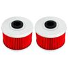 2/4/6 pcs Motorcycle Oil Filter For Honda ATC250SX ATC350X SXS 500 Fourtrax Rancher TRX 200 300 350 400 420 Foreman 450 500 520