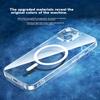UGreenN IPhone 14 Case, MagSafe, Wireless Charging, Shockproof, Anti-Fingerprint, Wear-Resistant, Full Protection, Ultra-Thin Cover, Transparent