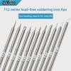 High-Quality T12 Soldering Iron Tip - Knife, Round, Flat, and Horseshoe Types