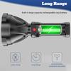 High Power Rechargeable Led Flashlight With Built-in 1200W Battery Usb Charging Life Grade Waterproofing Portable Lighting