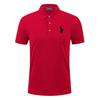 MINISO Polo Ralph Lauren Летняя Новая Женская Повседневная Спортивная Рубашка-Поло с Вышивкой Пони, Впитывающая Пот и Влагоотводящая, Чистая