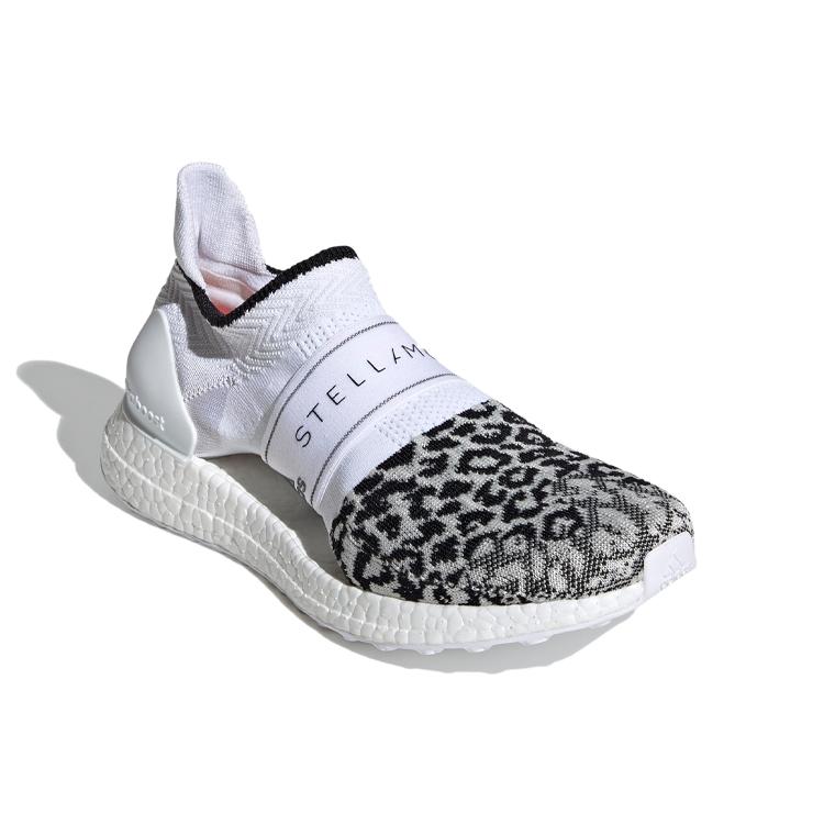 Новые женские кроссовки Adidas Ultra Boost Stella McCartney 3D Knit Белый леопард FV7026