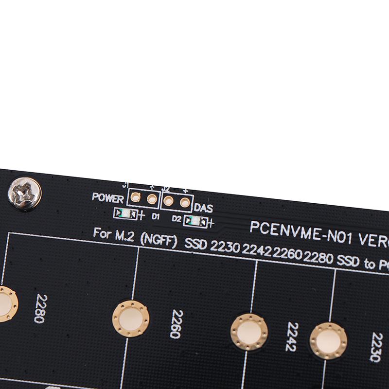 Pcie To M2 Adapter Pci Express 3.0 X1 To Nvme Ssd Adapter Support 2230 2242 2260
