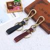 Leather Belt Keychain Holder Key Buckle Clip Loop Keyring