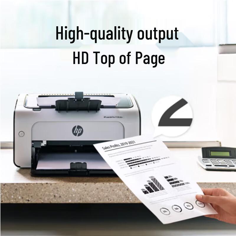 HP P1108 Plus A4 Черно-белый лазерный принтер Штепсель CN (адаптер в комплекте)