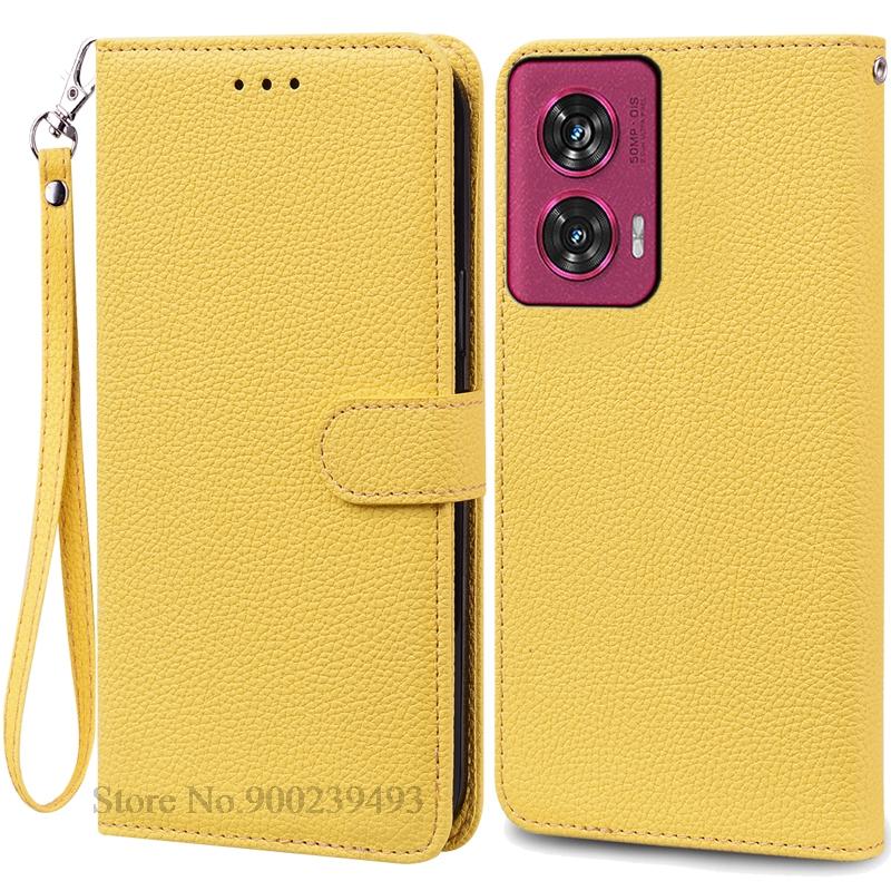 Для Motorola Edge 50 Fusion чехол-кошелек кожаный флип-чехол для Moto Edge 50 Fusion чехол-подставка книжка чехол-книжка Fundas Capa