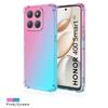 Прозрачный чехол с радужным градиентом для Honor 400 Smart 5G, ударопрочная мягкая силиконовая задняя крышка с защитой четырех углов для Honor X7D 4G 5G