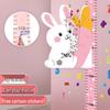 3D Children's Height Measurement Wall Sticker – Removable, Non-Damaging, Precise Ruler