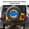Крышки задних угловых фонарей Trail Armor подходят для Jeep Wrangler TJ 1997-2006 годов, расширители арок в стиле Pocket Style