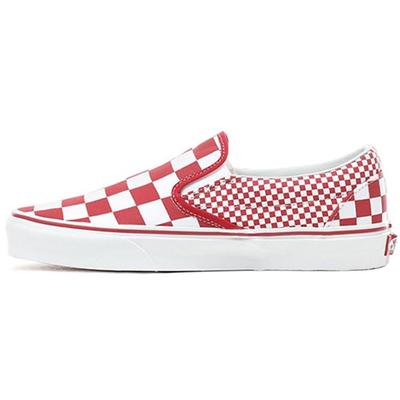 Кеды-слипоны Classic 'Red Mix Checker' VN0A38F7VK5