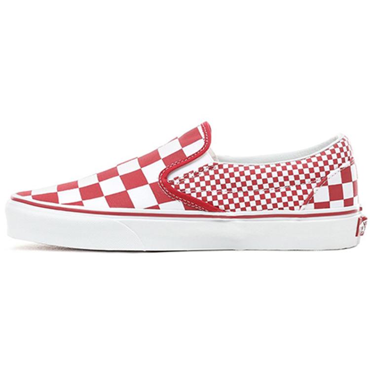 Кеды-слипоны Classic Vans 'Red Mix Checker' VN0A38F7VK5