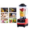 Blender Buah Prosesor Makanan, 2000W Tugas Berat Komersial Blender Buah Penghancur 220V