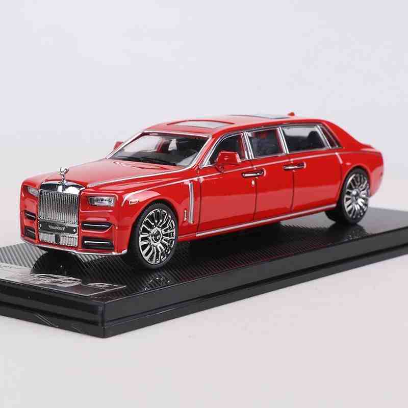 SCA 1/64 Rolls Royce Phantom VIII Металлическая гоночная машина Литьевые модели и игрушечные транспортные средства Модель автомобиля Миниатюрная модель автомобиля Для детей