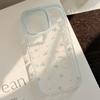 Small and Fresh Suitable for IPhone 16 Apple 15 Mobile Phone Case 14promax Gentle Blue Flowers 13 Transparent 11 Soft Set