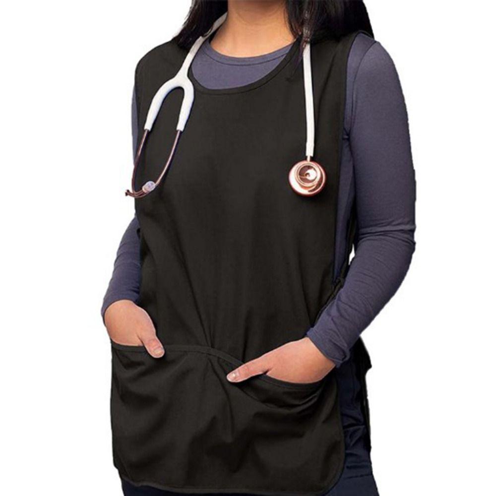 Deep Pockets Hair Stylist Apron Heavy Duty Waterproof Apron Salon Barber Apron  Coffee House