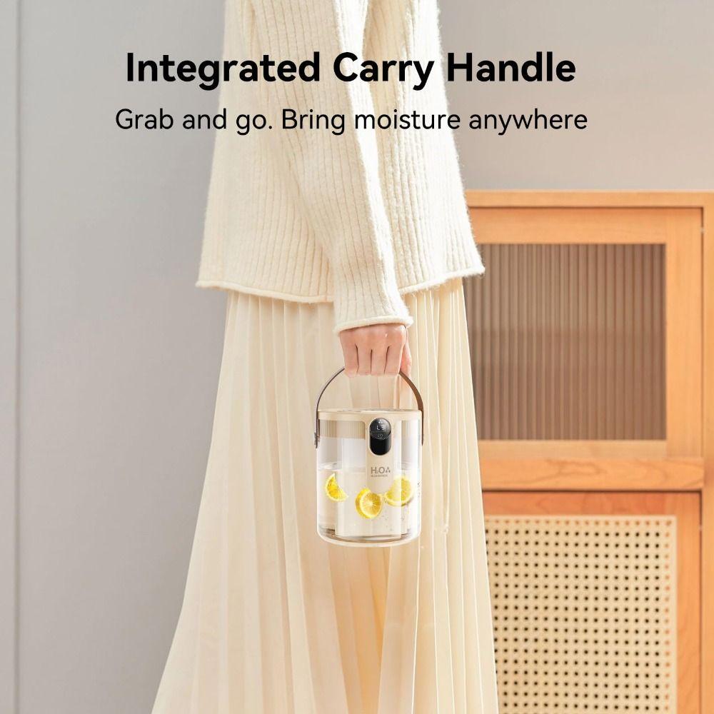 Перезаряжаемый увлажнитель с верхней заливкой Портативные умные увлажнители для спальни Увлажнитель воздуха Офис Дом