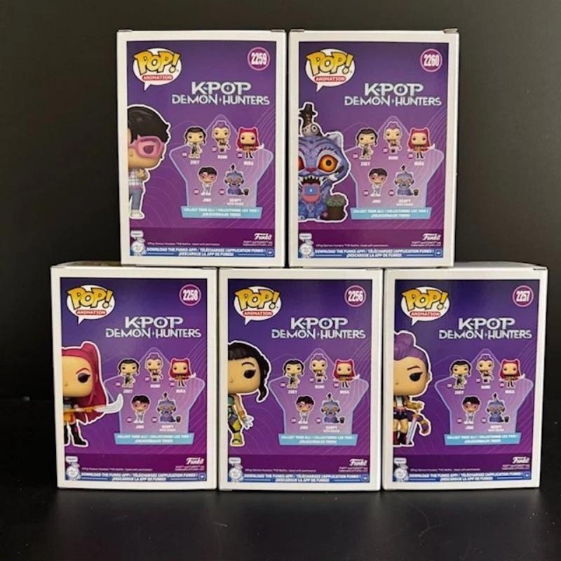 Kpop Охотники на демонов Руми Кукла-персонаж Funko Pop Официальная Оригинальная Джину Руми Неуклюжая Z0Ey Мира Лимитированная серия Модель Коллекционная игрушка