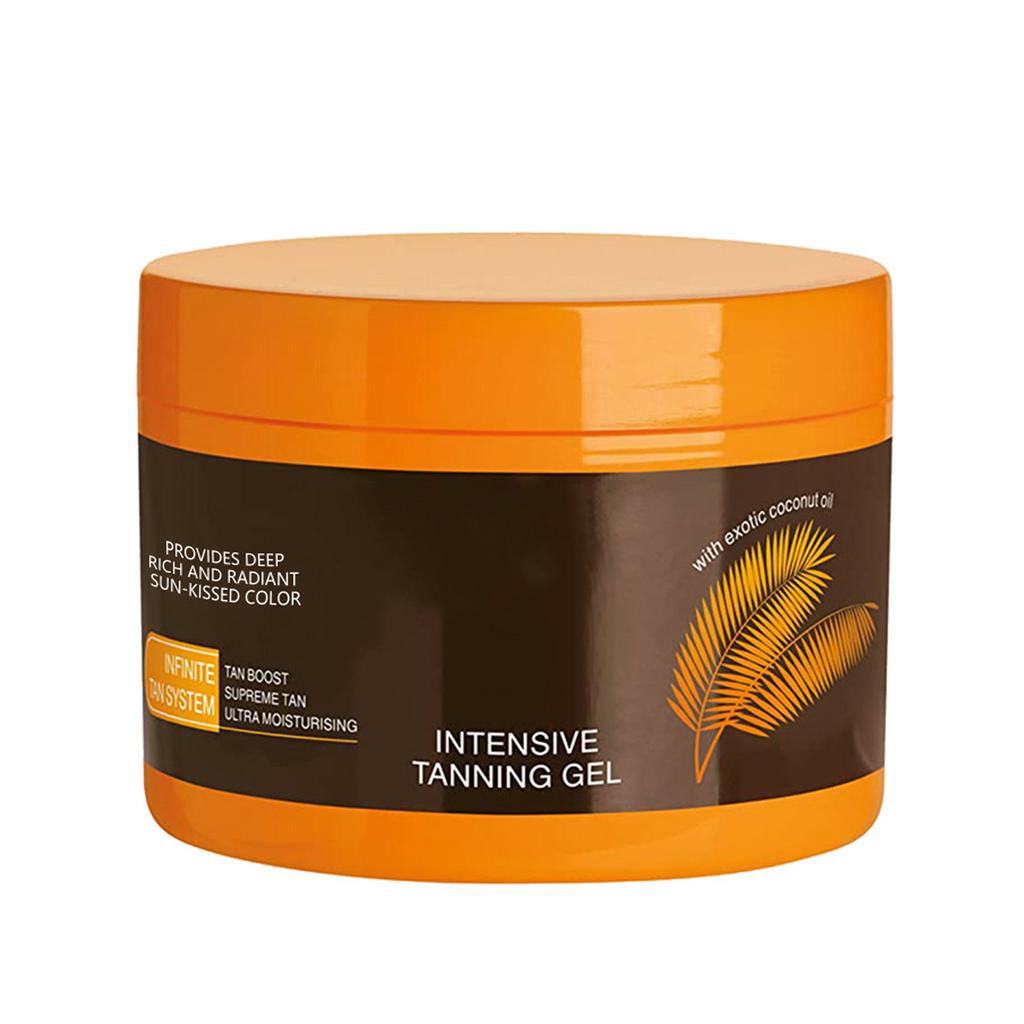 Intensive Tanning Gel, Natural Tanning Accelerator Paste Gel Tanning Creams For Sunbeds & Outdoor 150g