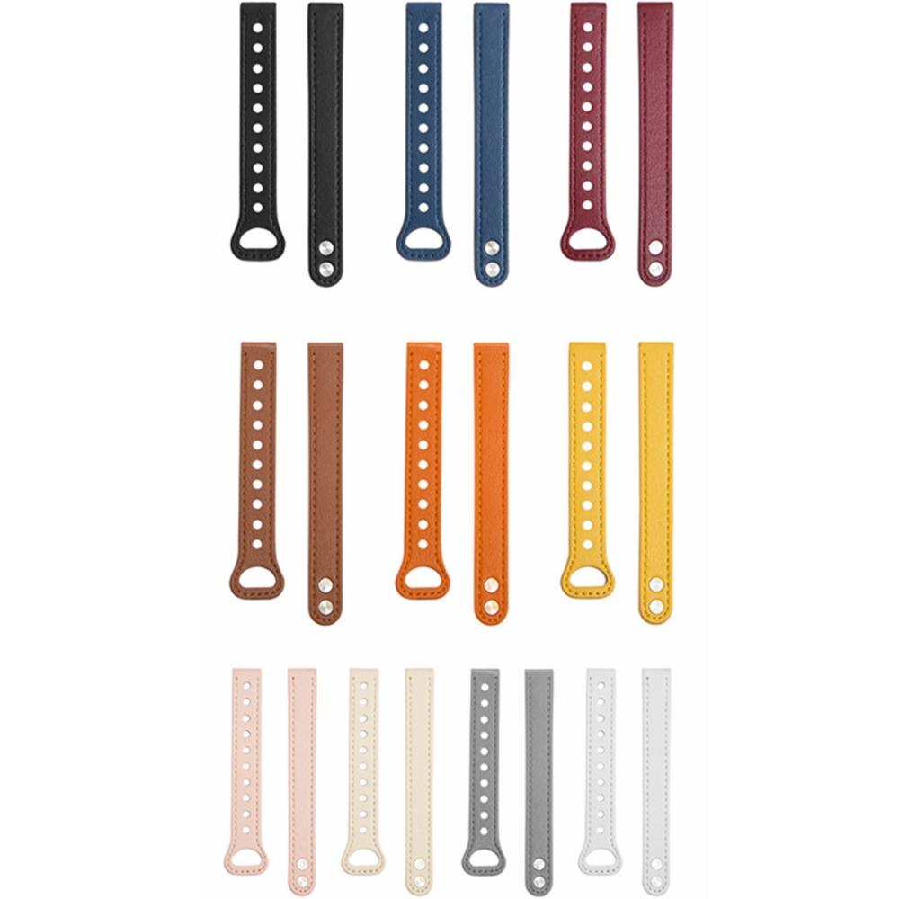 Кожаный ремешок с двойной пряжкой и гвоздем, индивидуальный ремешок для часов, новый ремешок для часов Xiaomi Band 8