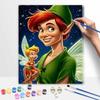 Disney Набор для рисования маслом своими руками Питер Пэн Динь-Динь Декор для дома на стену Ручная работа Подарок Декор на холсте Комната Искусство и поделки Персонализированный