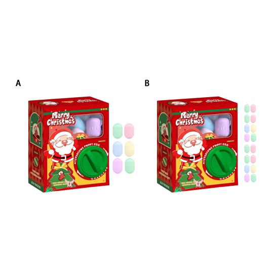 Рождественский набор машинок для игры в яйца для детей Креативная игрушка-захватчик яиц
