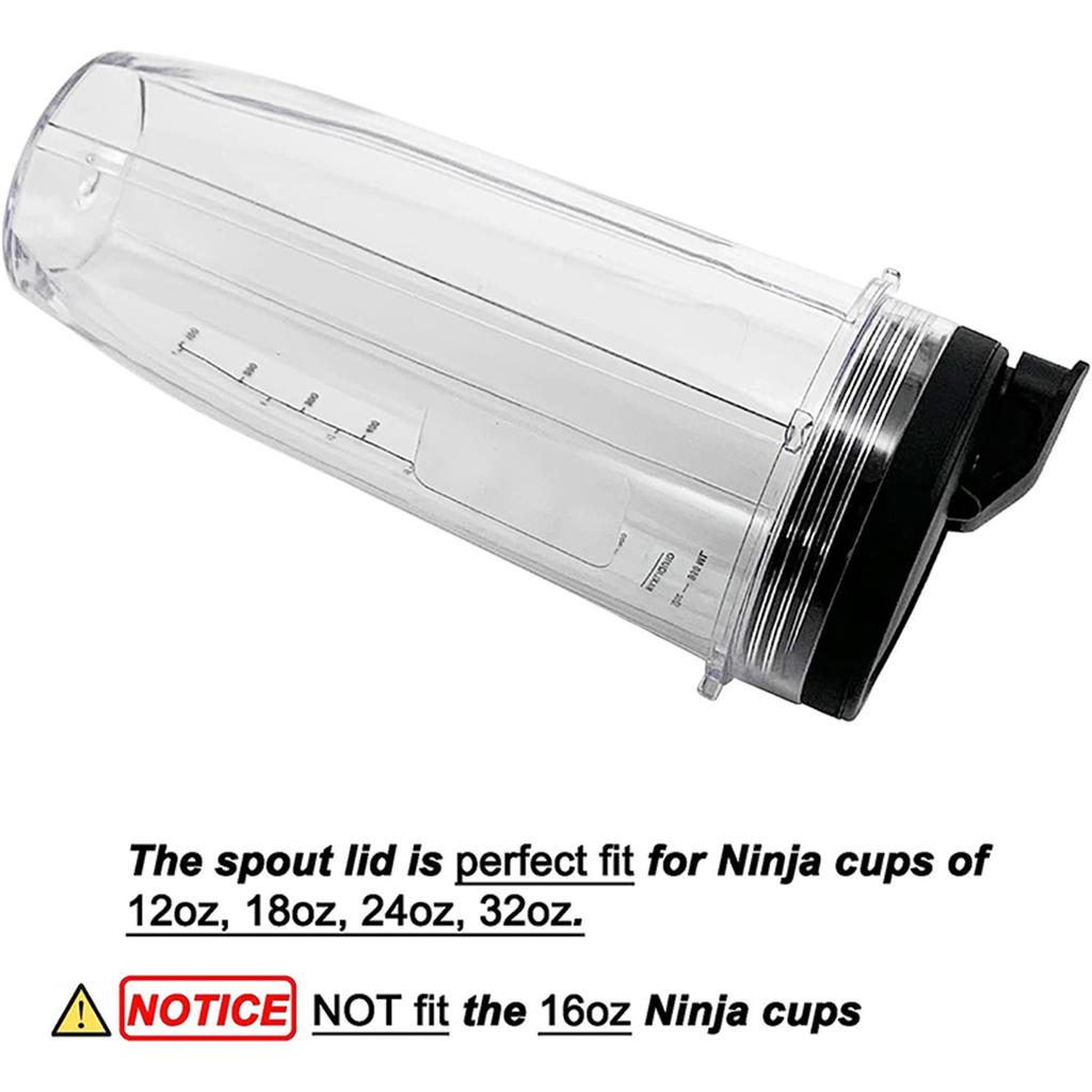 2 шт. Крышка блендера Крышка-носик для соковыжималки Подходит для Nutri BL480 BL481 BL482 BL490 BL640 Чашка для блендера-соковыжималки Крышка с откидным верхом