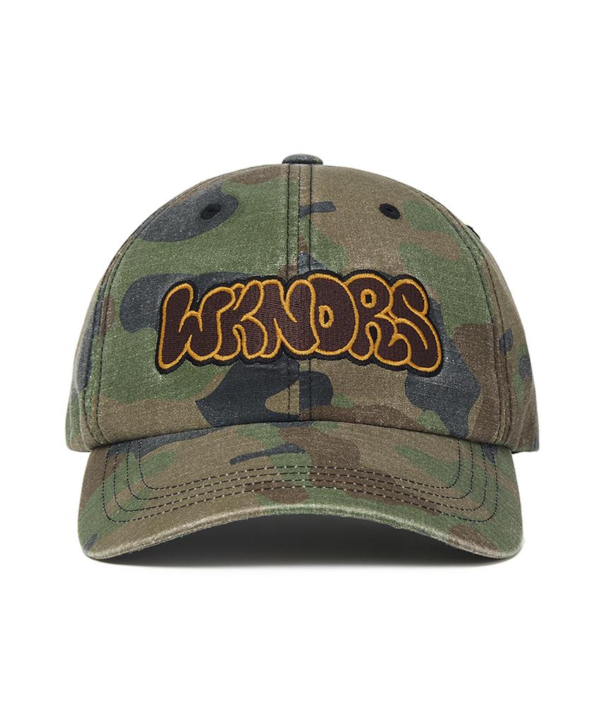 Кепка с логотипом WKNDRS в стиле граффити (Camo)