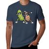 Peanut and Pickle Dabbing Peanut Butter TShirt Sports Casual Breathable Tee Shirt