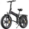 Foldable electric bicycle ENGWE ENGINE X, 250W motor, 48V13AH battery, top speed 25km/h, cruising range 120km, 20*4.0-inch tires