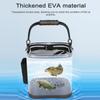 Утепленное ведро для рыбалки на открытом воздухе, прозрачное ведро для воды из ЭВА, большой емкости, для путешествий, кемпинга