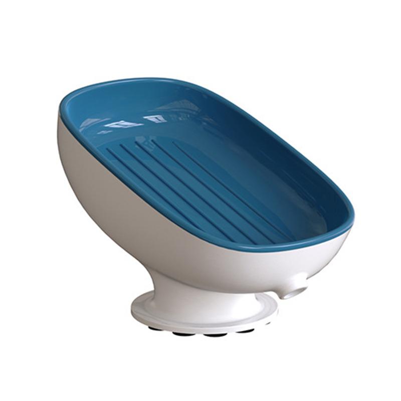 2 шт. мыльница на присоске для ванной комнаты и душа, переносной держатель для мыла в виде листа, пластиковый лоток для губки для кухни, аксессуары для ванной комнаты