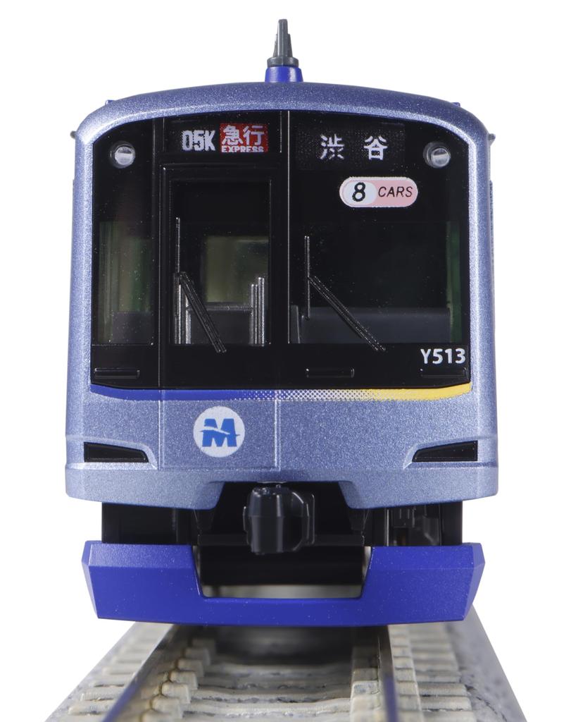 KATO N Gauge Yokohama Minatomirai Railway Y500 Series with Additional Model Train Antennas, 8-Car Set, 10-1996,