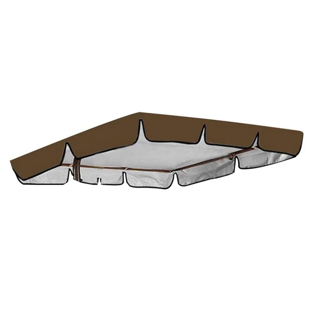 Практичный садовый навес для качелей на открытом воздухе, поворотный верхний чехол, солнцезащитный козырек, чехол для стула 164*114*15 см, 1 шт., пылезащитный