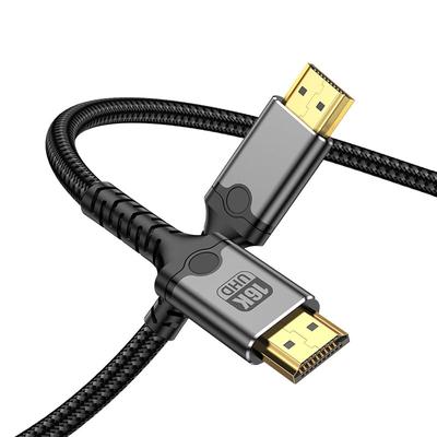 Кабель HDMI 2.2 16K 80 Гбит/с Сертифицированный Сверхвысокоскоростной 16K@60 Гц 8K@120 Гц 4K@480 Гц Кабель HDMI Поддержка HDR, HDCP DSC 1.2a FreeSync G-Sync Игровой монитор