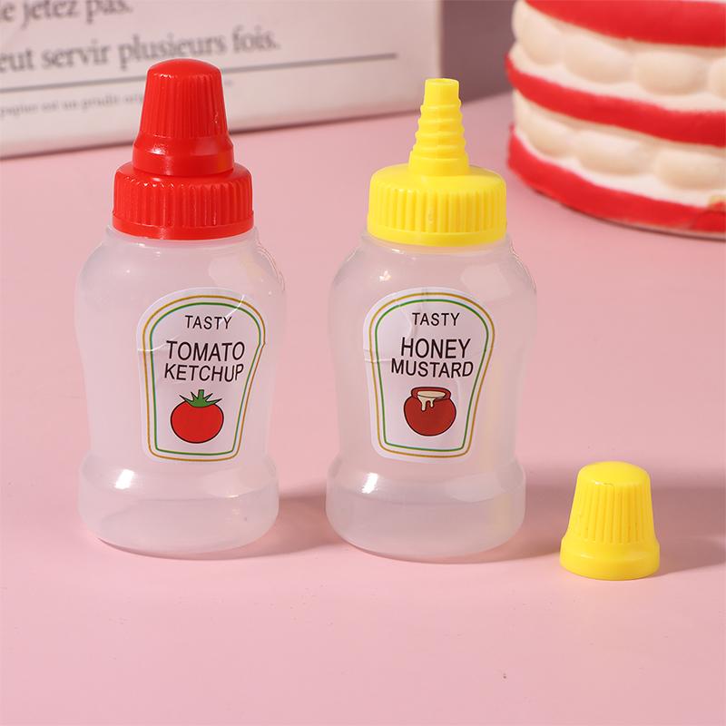 1/2 шт. мини портативный маленький контейнер для соуса томатный соусник салатница заправка масло распылитель бутылка кетчуп мед горчица